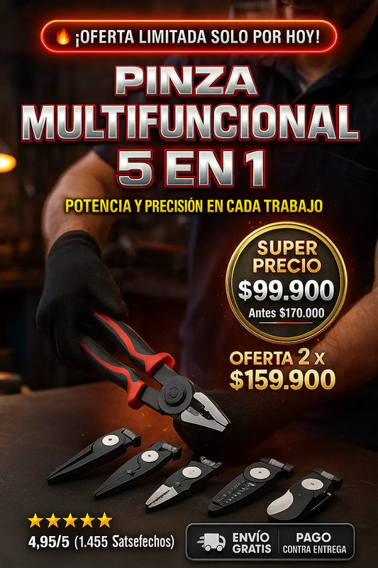 Alicate 5 en 1